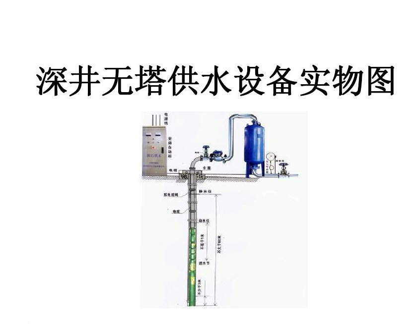 建平县井泵无塔式供水设备